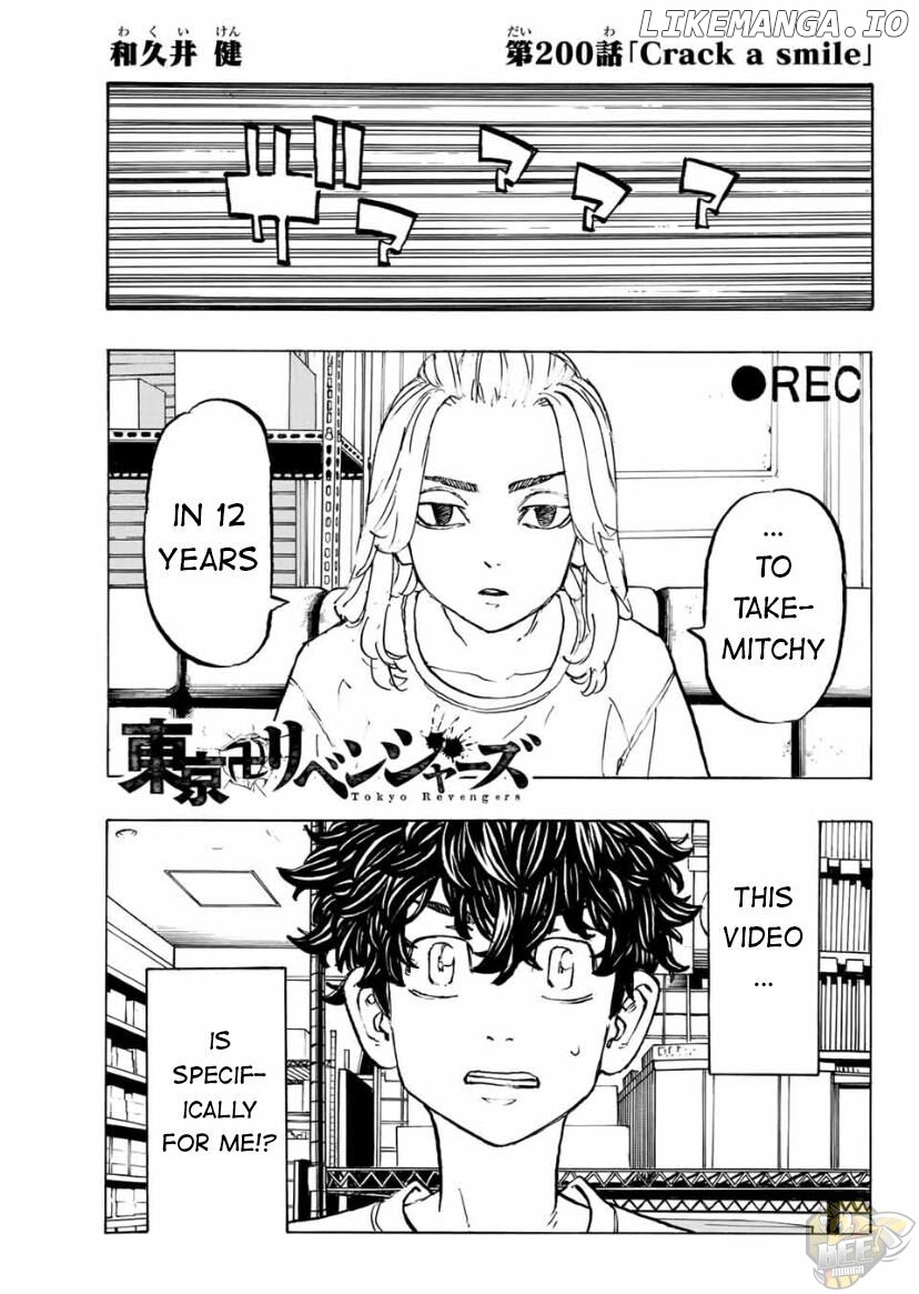 Tokyo Revengers, Chapter 200 image 01
